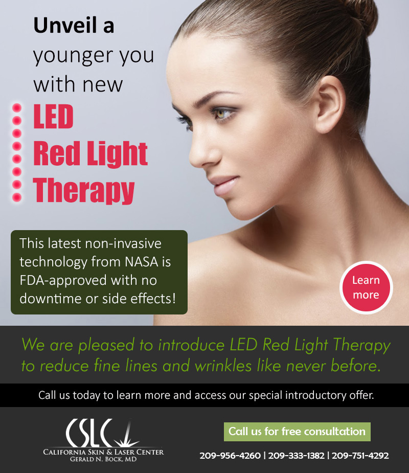 LED Red Light Therapy at California Skin & Laser Center