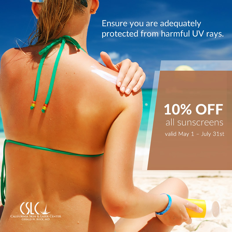 10% Off All Sunscreens